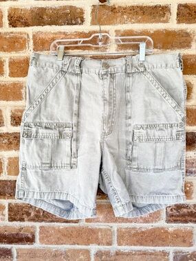 Weekenders Light Gray Men's Cargo Shorts